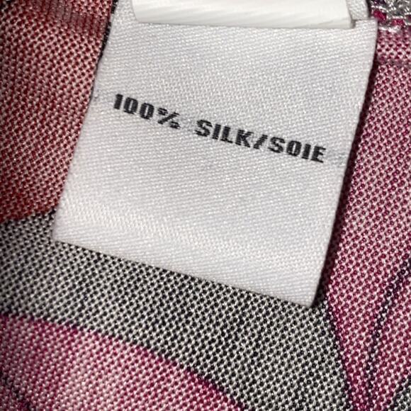 Diane Von Furstenberg Julian Two 100% Silk Wrap Dress Black W/lips Size 6 - Picture 11 of 11